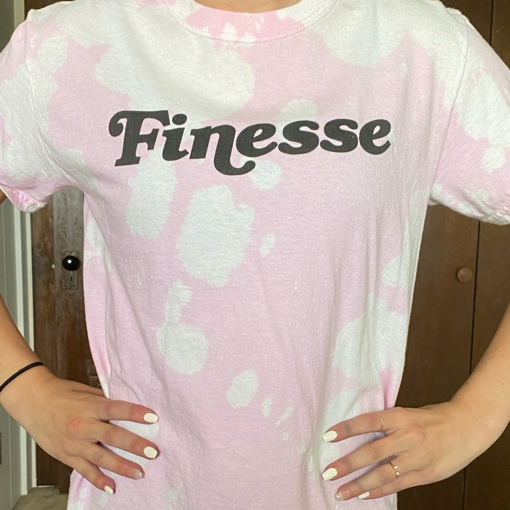 bleached tee